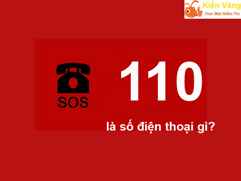 110 là số điện thoại gì?