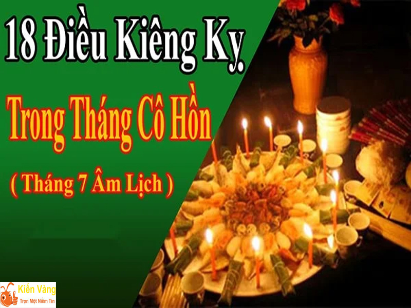 18 điều cấm kỵ trong tháng cô hồn tuyệt đối phải tránh