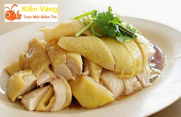 Ăn thịt gà