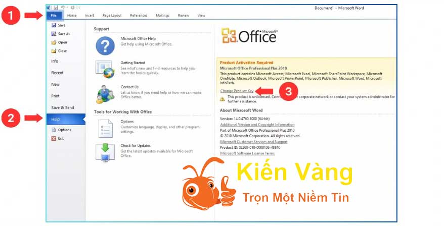 Change Product Key Change Product Key
