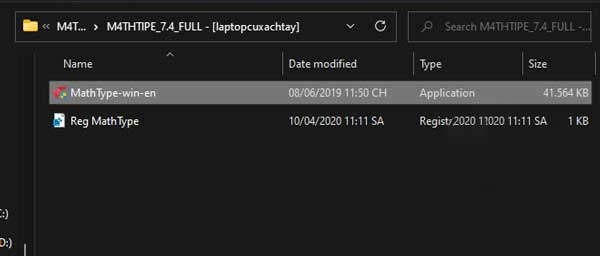 Chạy File cài đặt Chạy File cài đặt