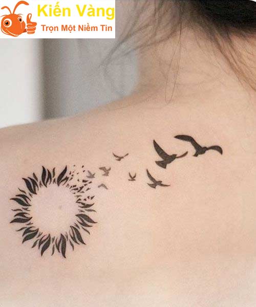 Hình xăm ông mặt trời