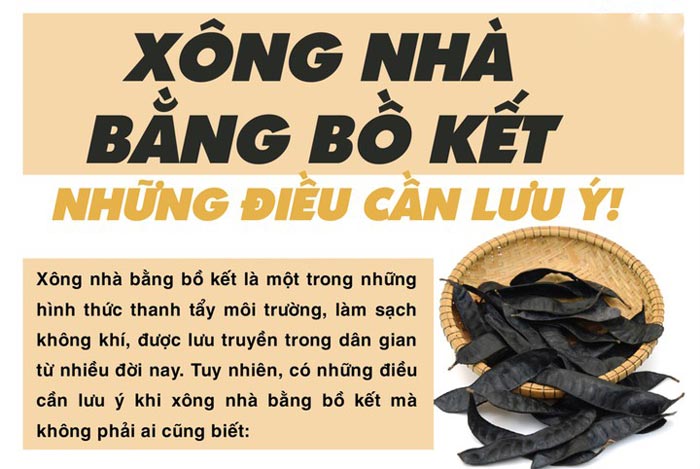 Lưu ý khi xông nhà bằng đốt bồ kết