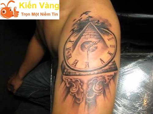 Mẫu hình xăm kim tự tháp