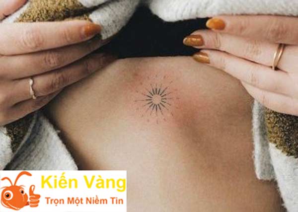 Mẫu hình xăm mini mệnh Thổ