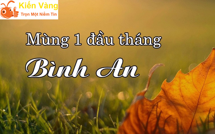 Quan niệm mùng 1 đầu tháng
