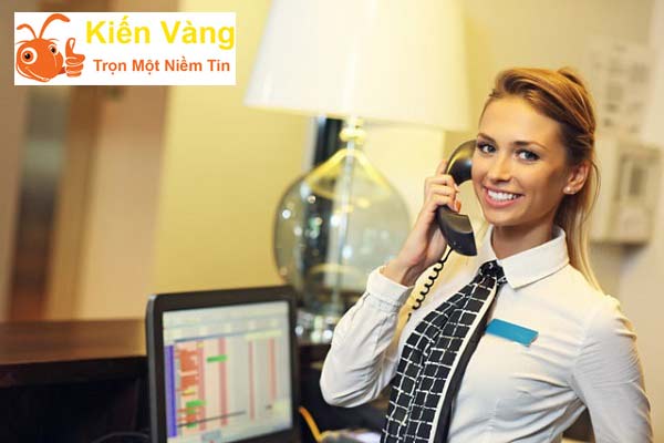 Tiếp nhận yêu cầu từ quý khách gọi về Hotline