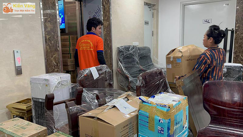 Quy trình chuyển nhà chuyên nghiệp của Kiến Vàng